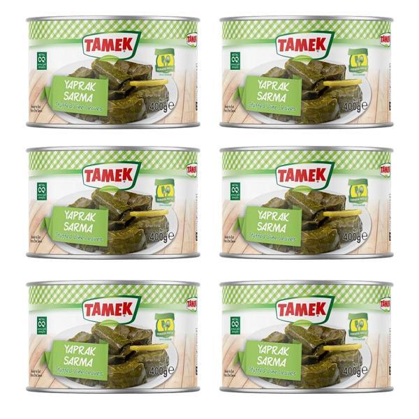 Tamek Yaprak Sarma 400 gr x 6 Adet - Image 1