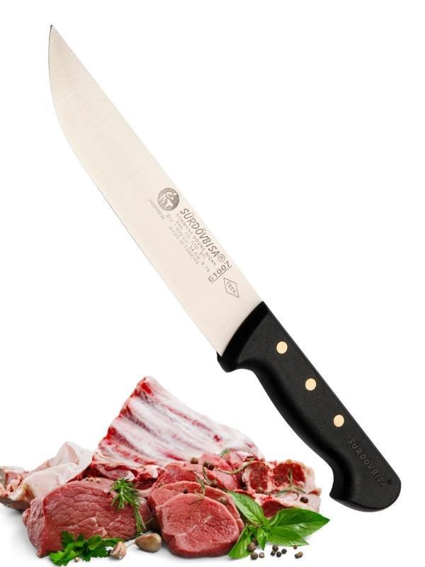 Sürdövbisa F61007 Plastik Pimli Sap Kasap Bıçağı (Kesim Bıçağı) - Image 1