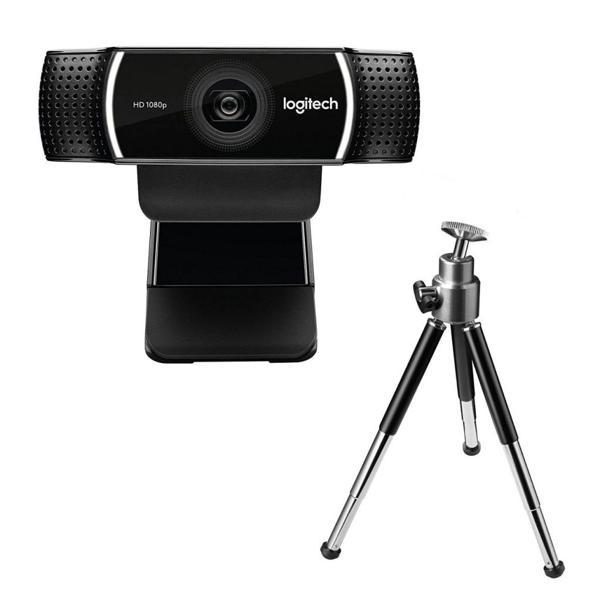 Logıtech 960-001088, C922, Pro Strem 1080p/30 Fps, Otomatik Işık Düzeltimi, Dahili Çift Mikrofonlu,  - Image 1
