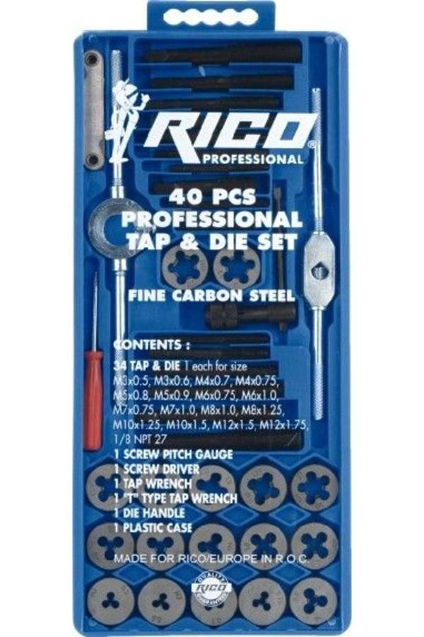 Rico 40 Pc Pafta Kılavuz Seti - Image 1
