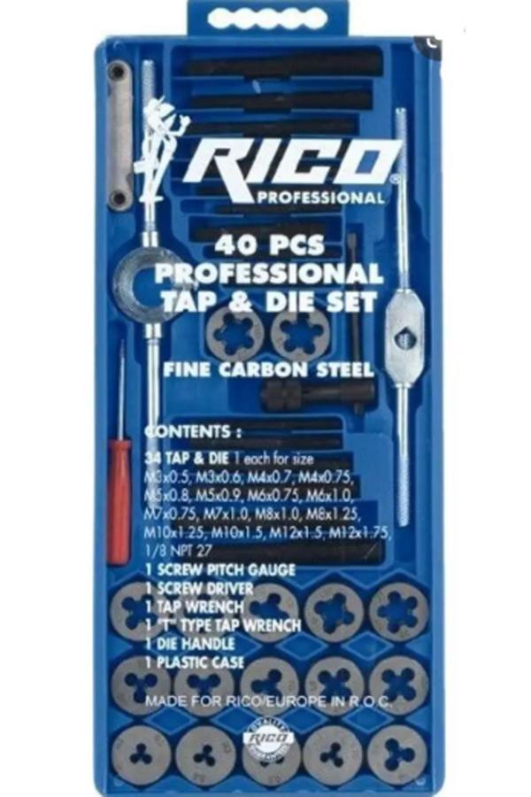 Rico - Rc3240 40 Parça Kılavuz Pafta Seti - Image 1