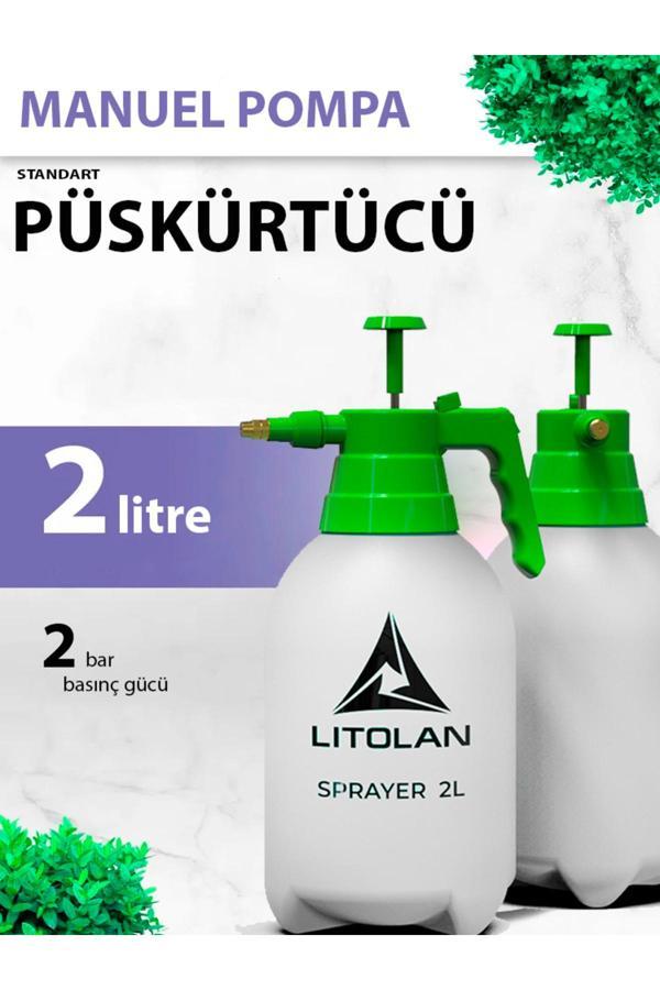 Lıtolan 2 Lt Standart Pükürtücü (İlaçlama, Sulama, Temizleme) - Image 1