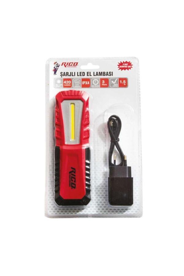Rico 013-Rc0038 Şarjlı Led El Lambası 420 Lümen - Image 1