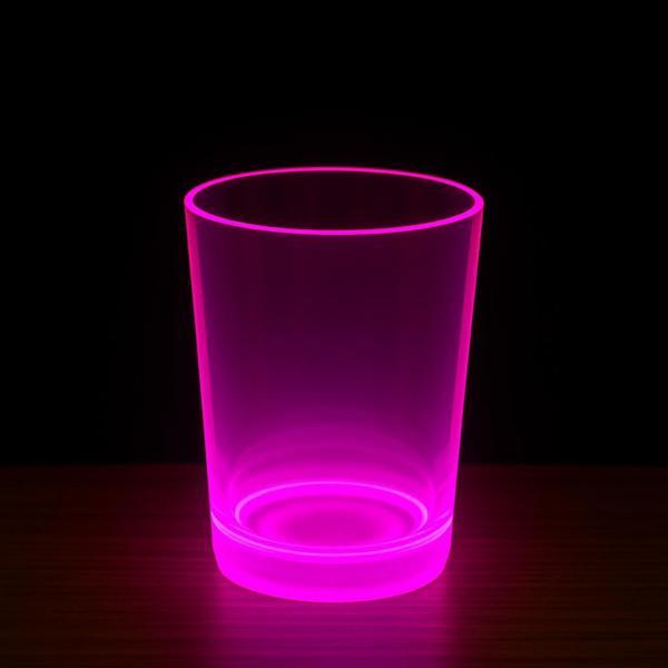 PartyGlow Neon Pembe Bardak 8.5 x 10.5 cm - Image 1
