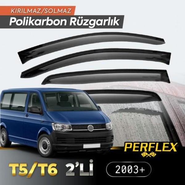 VW T5/T6 2 li 2003+ Cam Rüzgarlığı V2 Mugen - Image 1