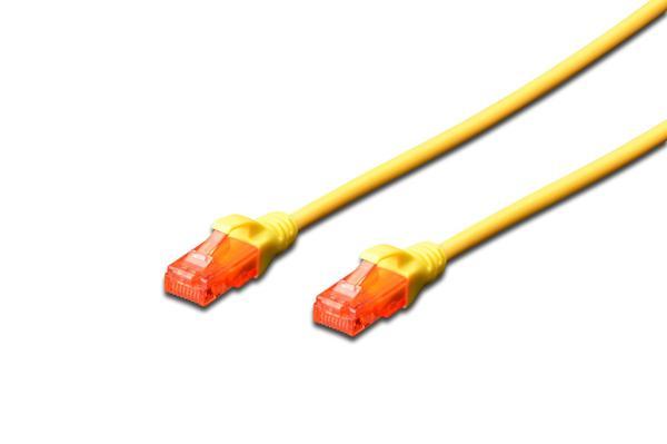 Beek CAT. 6 Patch Kablo, U/UTP, 5 metre, AWG 26, Sarı Renk, LSZH - Image 1