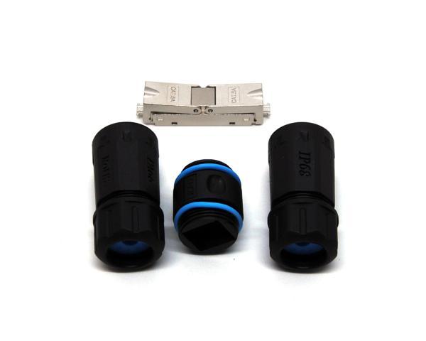 Beek IP68 Dış Mekan Coupler, LAN Kablosu Uzatmak için CAT6A STP IDC &lt;-&gt; IDC&lt;br&gt;
Beek IP68 Outdoor Coupler for LAN cable extension CAT6A STP IDC to IDC - Image 1