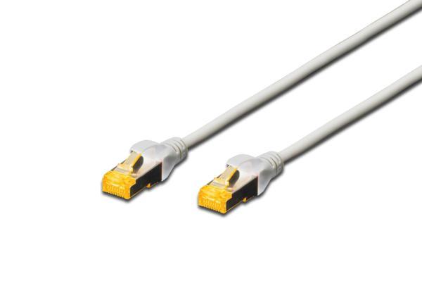 Beek CAT 6A SFTP/PIMF (Pairs In Metal Foil) Patch Kablosu, LSZH, 20 metre, AWG 26, Gri Renk - Image 1