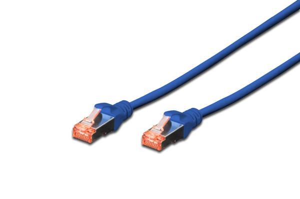 Beek CAT 6 SFTP/PIMF (Pairs In Metal Foil) Patch Kablosu, 5 metre, LSZH, AWG 26, Mavi Renk - Image 1