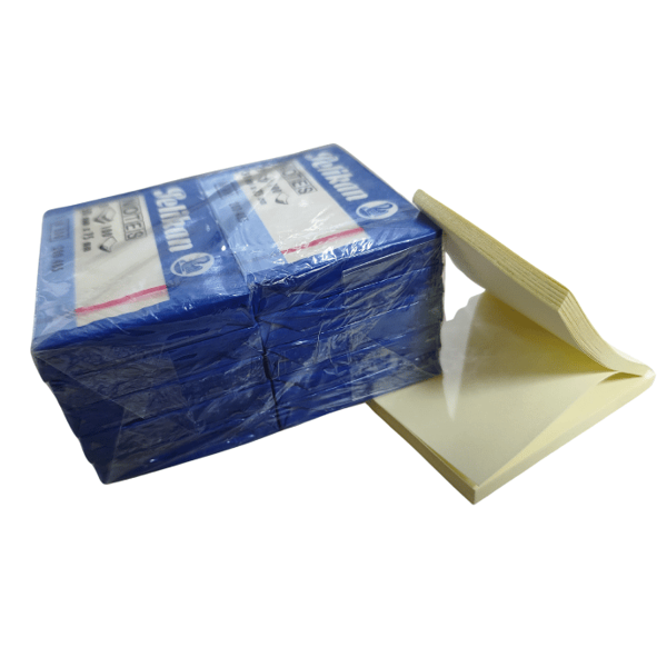 Pelikan Yapışkanlı Not Kağıdı 50 X 75 mm | 10'Lu Ekonomik Paket - Image 1