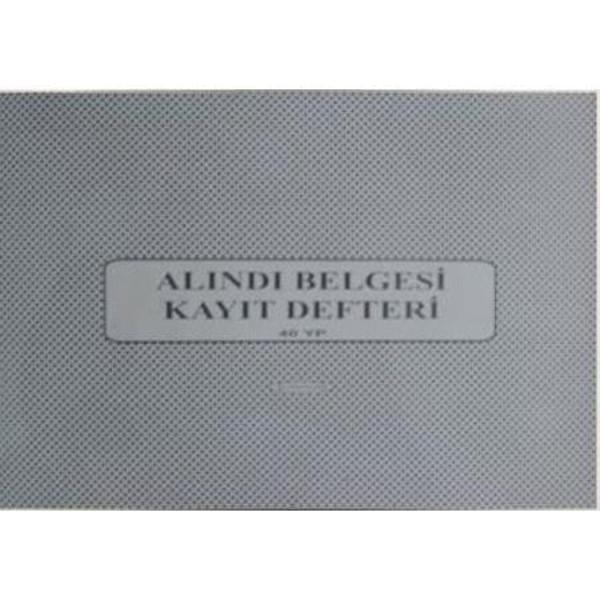 Altınyıldız Alındı Belgesi Defteri 40 Yp. - Image 1