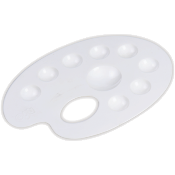 Rio Palet Akrilik Oval Beyaz 701 - Image 1