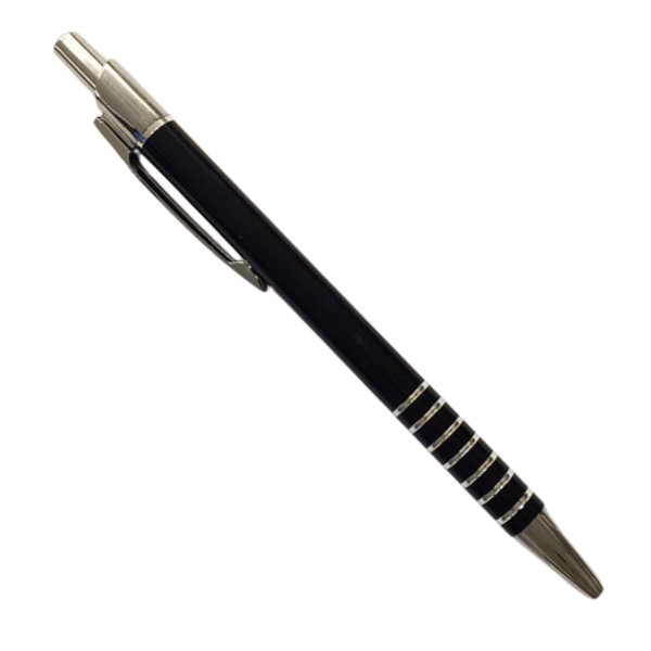 Steelpen 1403 Classic Metal Tükenmez Kalem (Kırmızı-Füme-Mat Gümüş-Lacivert) - Image 1