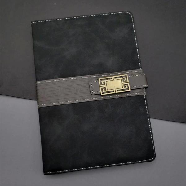 Tarihsiz Ajanda Defter Siyah Renk - Image 1