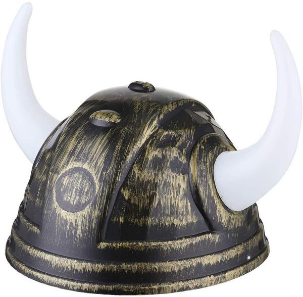 Büro Ev Ofis Etkinlik Gösteri Kostüm Miğferi için Golden Çocuk Viking Asteriks Başlığı - Image 1