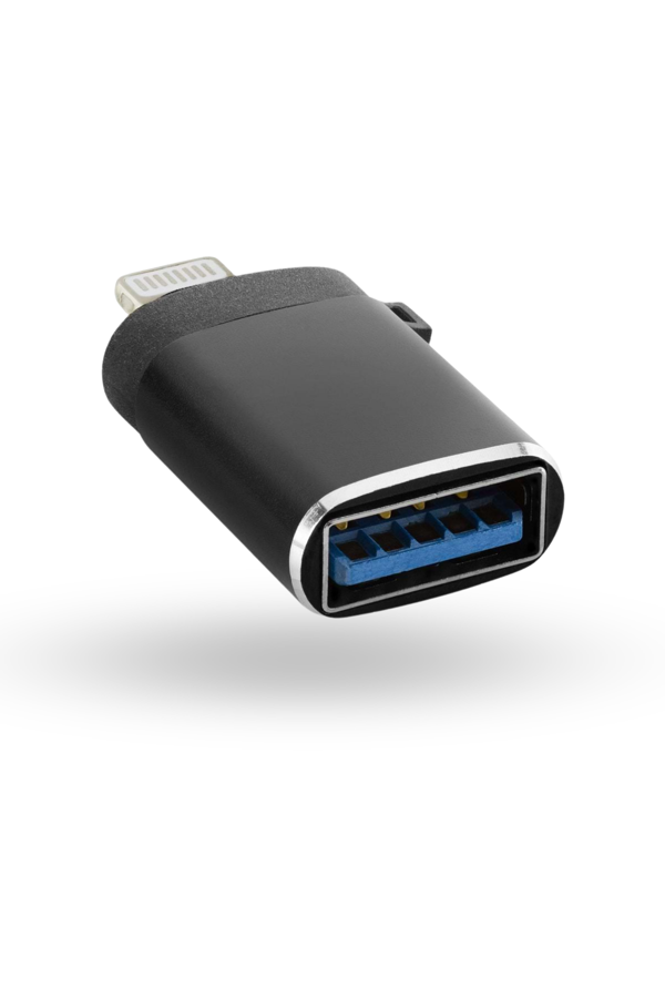 Büro Ev Ofis Network Dönüştürücü için Siyah Lıghtnıng To Usb3.0 F Çevirici - Image 1