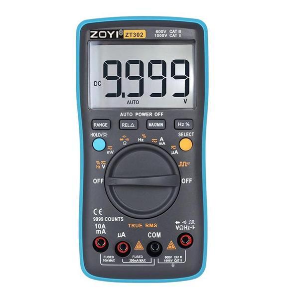 ZOYI ZT-302 TRUE RMS DİJİTAL ÖLÇÜ ALETİ (2818) - Image 1