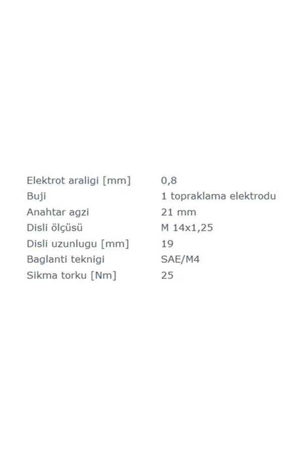 Buji W8dc 0241229574 ( Renault : R9 Bmw : 3 Serisi ) - Bos-0241229715 - Image 1