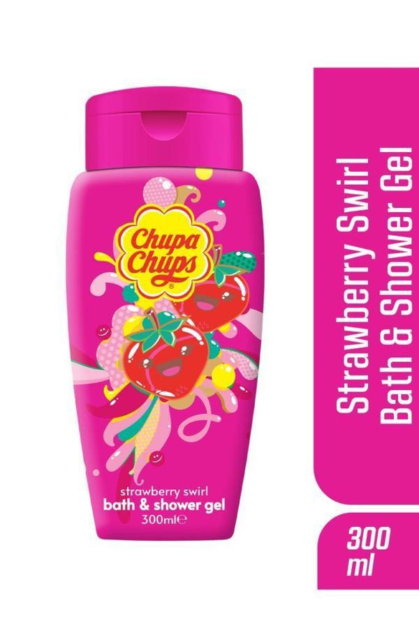 Chupa Chups Banyo Ve Duş Jeli 300ml Çilek Bath & Shower Gel - Image 1