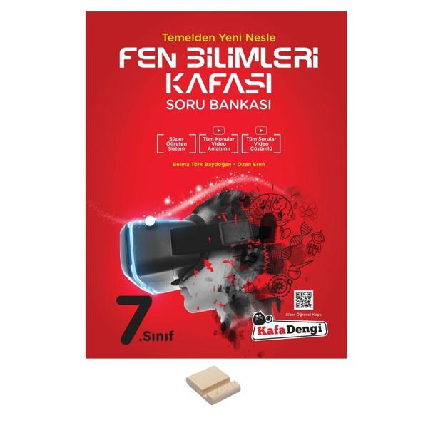 7.Sınıf Fen Bilimleri Kafası Soru Bankası+ Telefon Standı - Kafa Dengi - Image 1