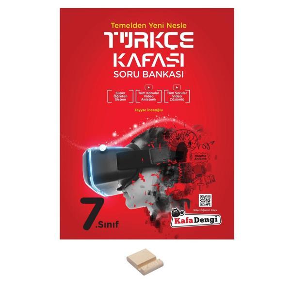 7.Sınıf Türkçe Kafası Soru Bankası+ Telefon Standı - Kafa Dengi - Image 1