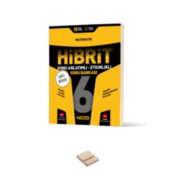 6. Sınıf Hibrit Etkinlikli Matematik Soru Bankası ve Telefon Standı - Hız Yayınları - Image 1