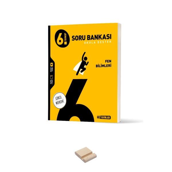 6. Sınıf Fen Bilimleri Soru Bankası ve Telefon Standı - Hız Yayınları - Image 1