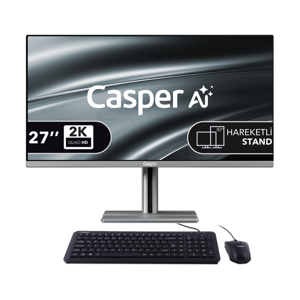 Casper Nirvana A970.255H-Ef00X-V-G Intel Core Ultra 7-255H 64Gb Ram 1Tb Nvme Ssd Freedos All İn One - Image 1