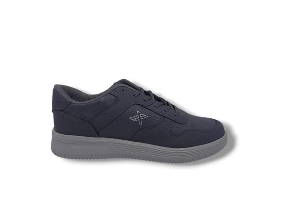 Lutton 4555 Unisex Füme Bağcıklı Kalın Taban Büyük Numara Spor Ayakkabı 45 46 47 48 - Image 1