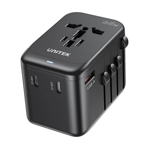 Unitek 65w Universal Travel Adaptör (p1122abk) - Image 1