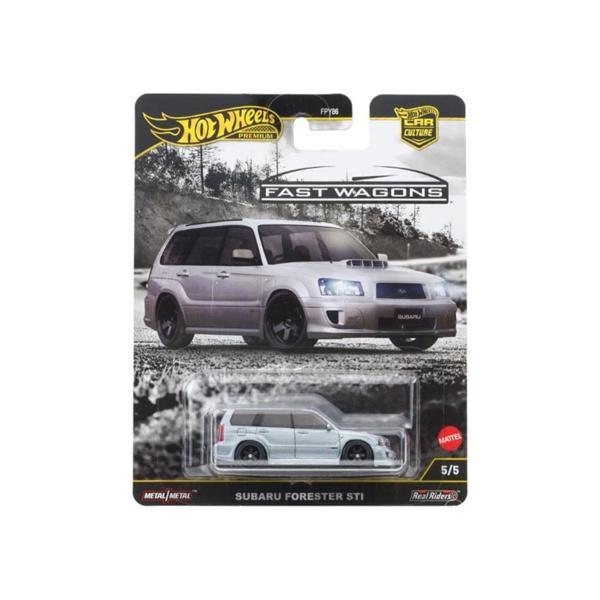 Hot Wheels Premium Fast Wagons Subaru Forester STI FPY86 JBK87 - Image 1