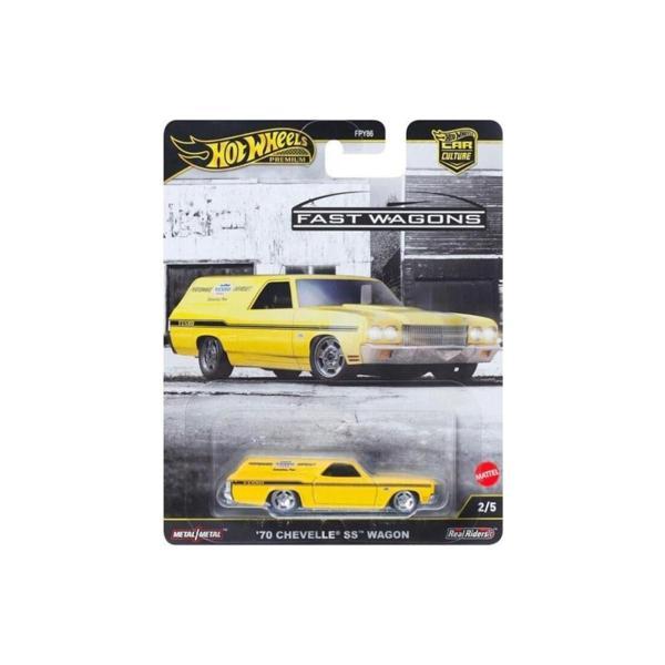 Hot Wheels Premium Fast Wagons 70 Chevelle SS Wagon  FPY86 JBK67 - Image 1