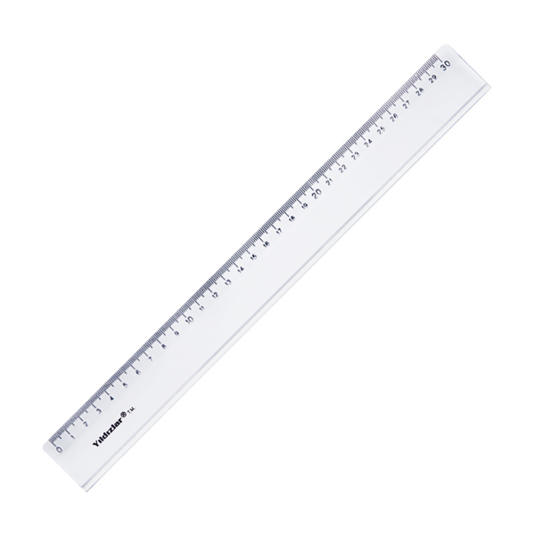 Yıldızlar 30 Cm. Plastik Cetvel Kod.005 - Image 1