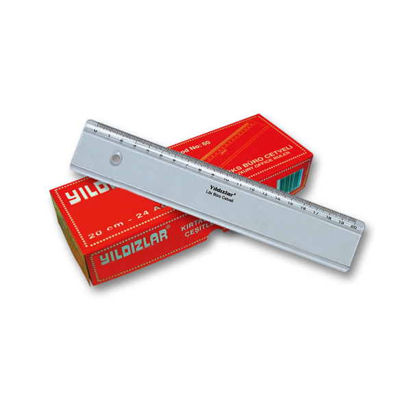 Yıldızlar 20 Cm. Lüx Büro Cetveli Kod 060 - Image 1
