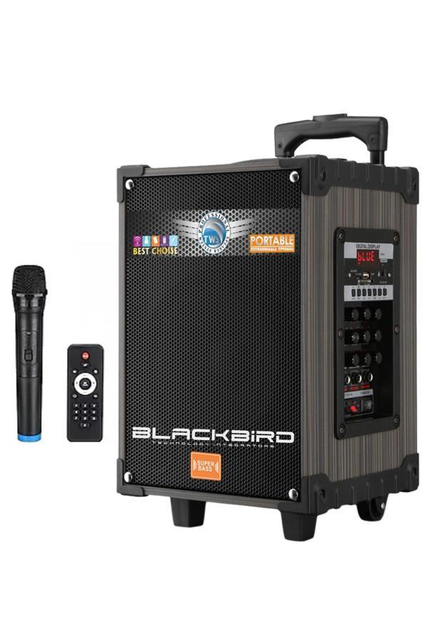 Hepu Hp-924 Taşınabilir Şarjlı 8 İnç 40W Bluetooth Hoparlör - Image 1