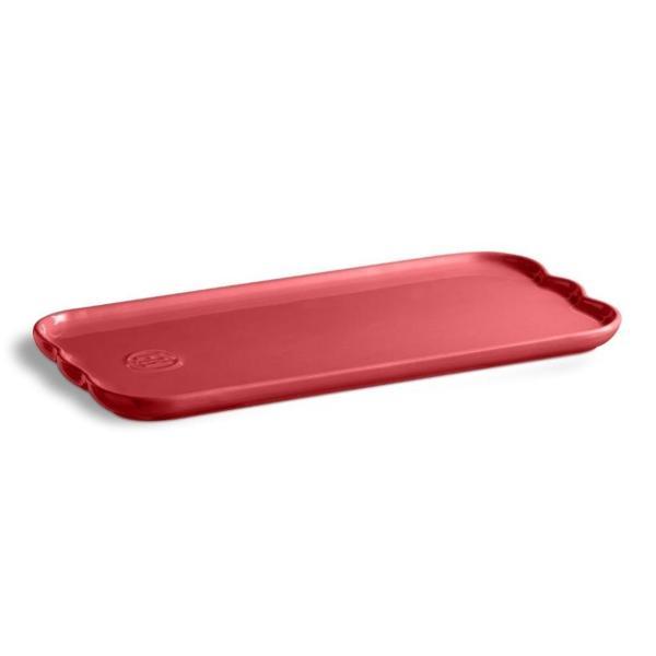 Emile Henry Madeleine Servis Tabağı 2 x 15 x 31,5 cm Pembe - Image 1