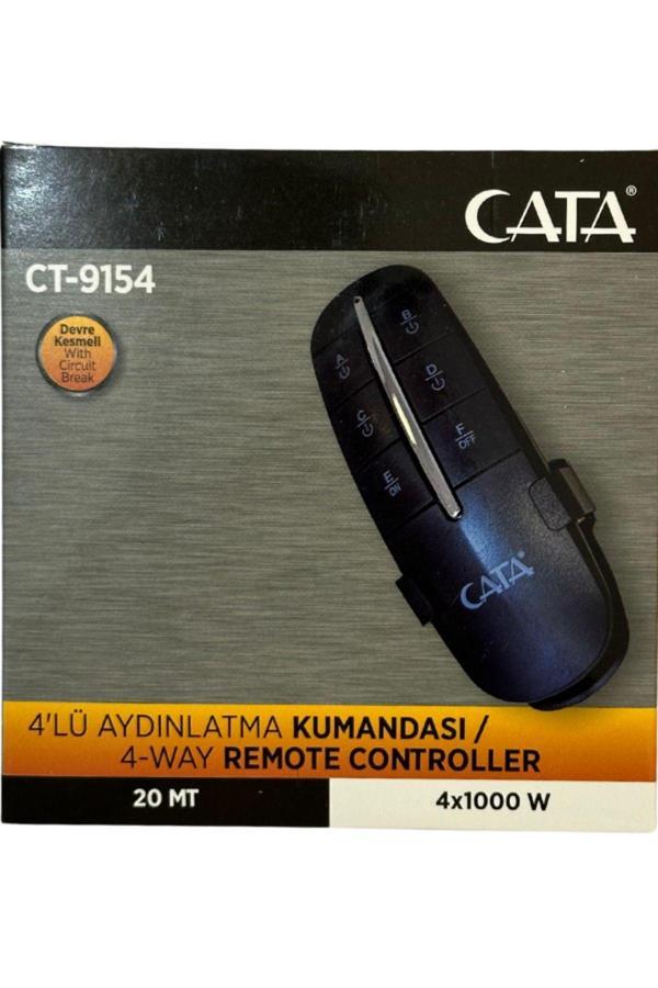 Cata Ct-9154 4'Lü Aydınlatma Kumandası - Image 1