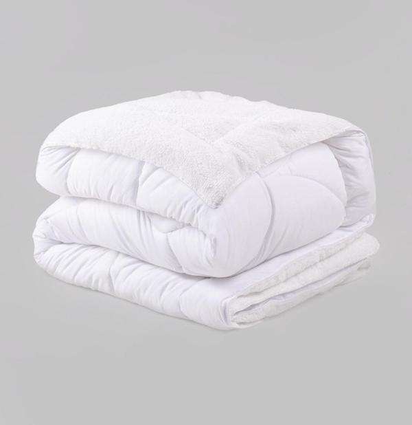 Cotton Box Çift Taraflı Peluş Sherpa Çift Kişilik Yorgan (195x215) - Image 1
