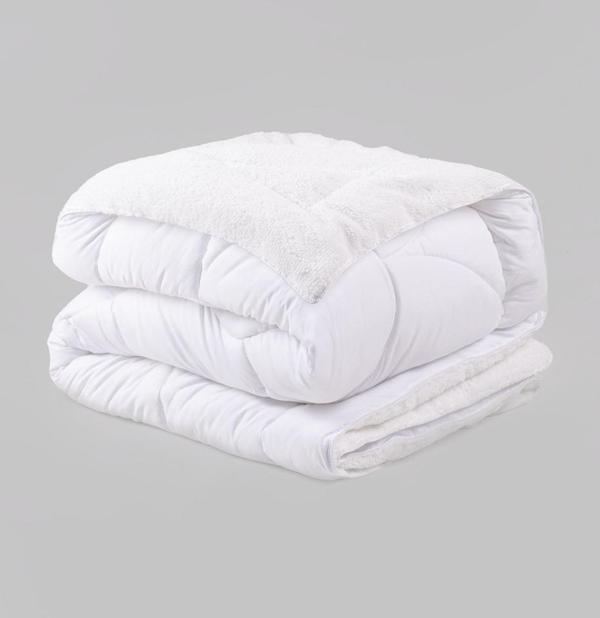 Cotton Box Çift Taraflı Peluş Sherpa Tek Kişilik Yorgan (155x215) - Image 1