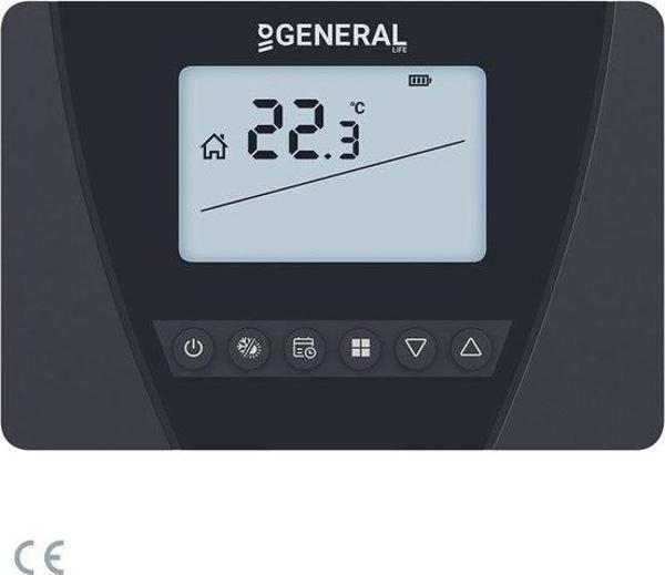 General Life Aruna 300S Smart Wi-Fi Kablosuz Akıllı Oda Termostatı Suya Destekli - Image 1
