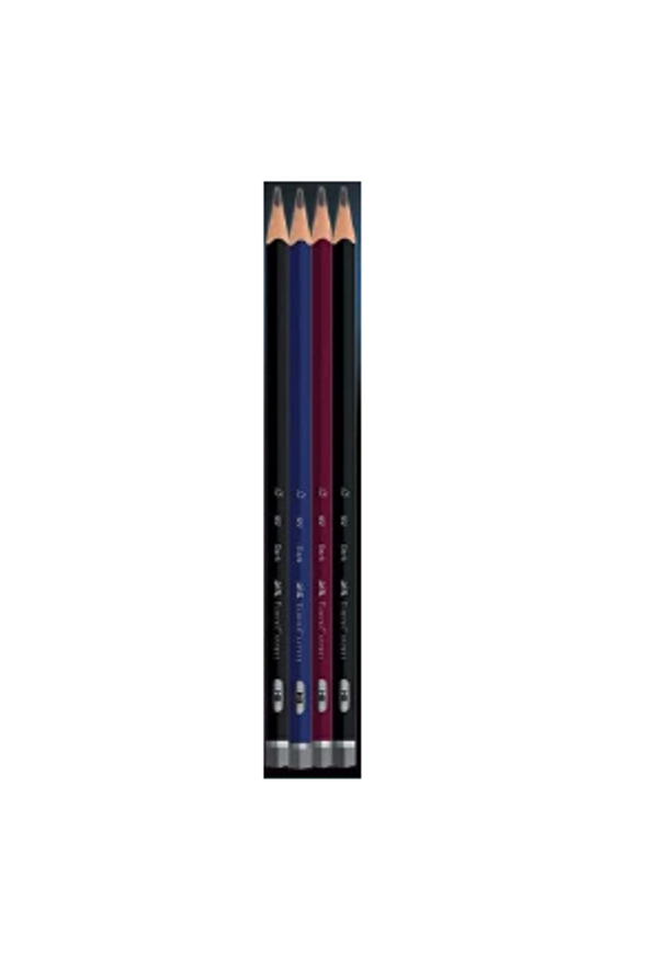 Faber-Castell Kurşun Kalem Mercanlı Dark HB Bandrol 5244 000078 (72 Li Paket) - Image 1
