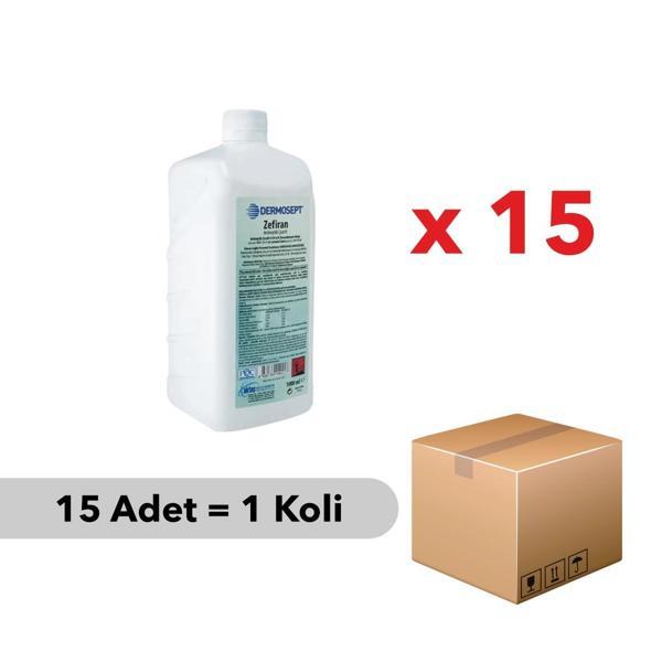 Dermosept Zefiran 1 LT - 15 Adet - Image 1