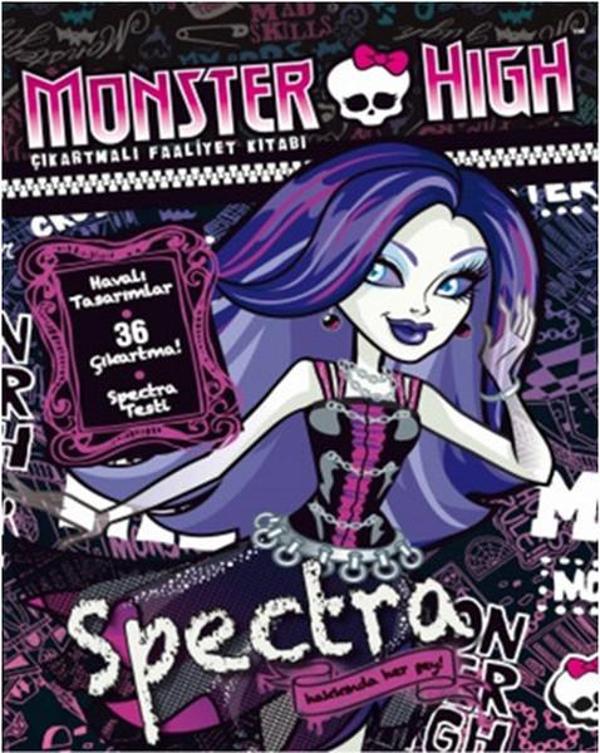 Monster High Spectra Çıkartmalı Faaliyet Kitabı - Doğan ve Egmont Yayıncılık - Image 1