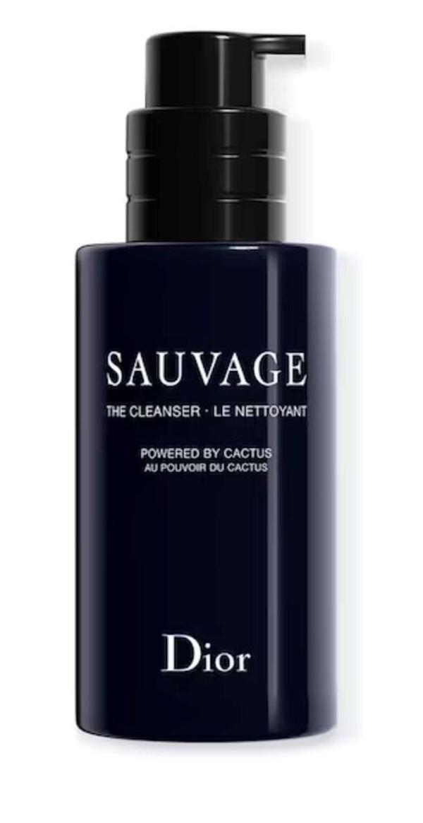 Dior Sauvage The Cleanser - Face Cleanser For Men Black Charcoal And Cactus 125 Ml - Image 1