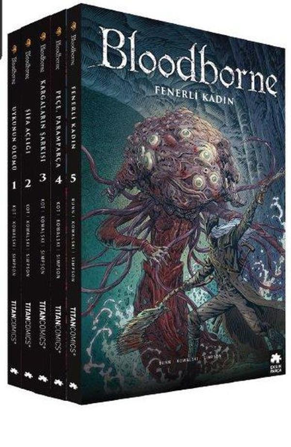 Bloodborne Serisi Seti - 5 Kitap Takım - Eksik Parça Yayınları - Image 1