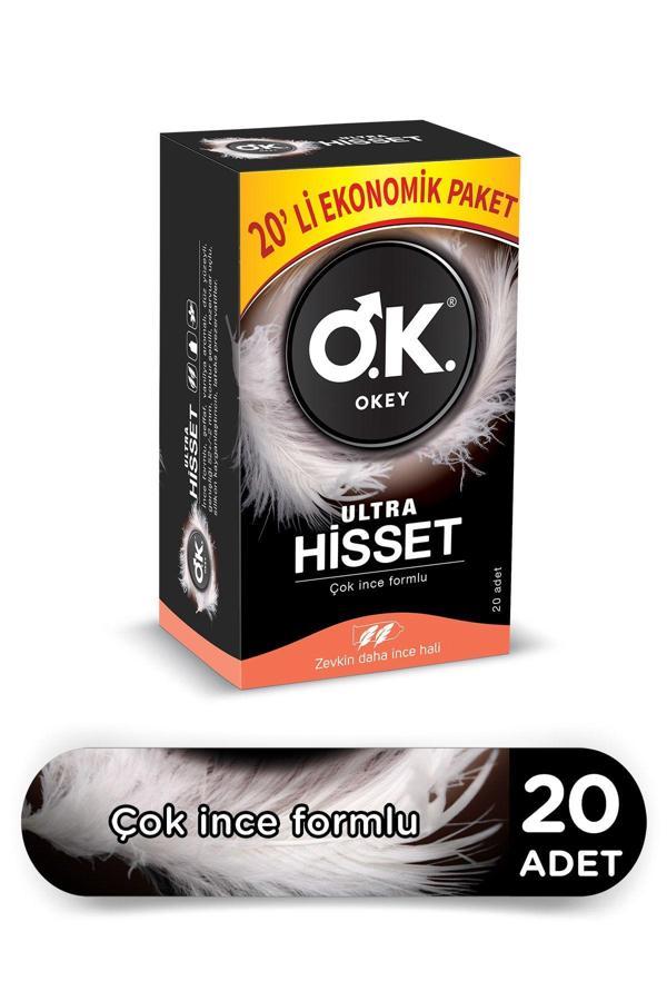 Okey Ultra Hisset 20'Li Prezervatif - Image 1