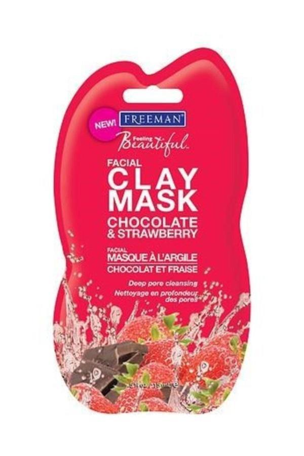 Freeman Çikolatalı Ve Çilekli Kil Maskesi 15 Ml - Image 1