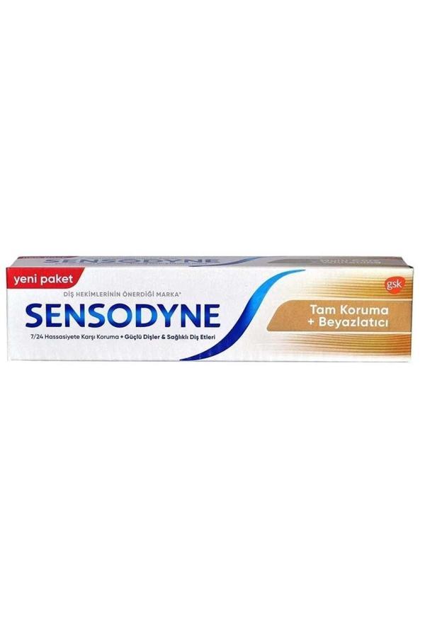 Sensodyne Tam Koruma 75 Ml+ Tam Koruma Beyazlatıcı Diş Macunu 50 Ml Set - Image 1