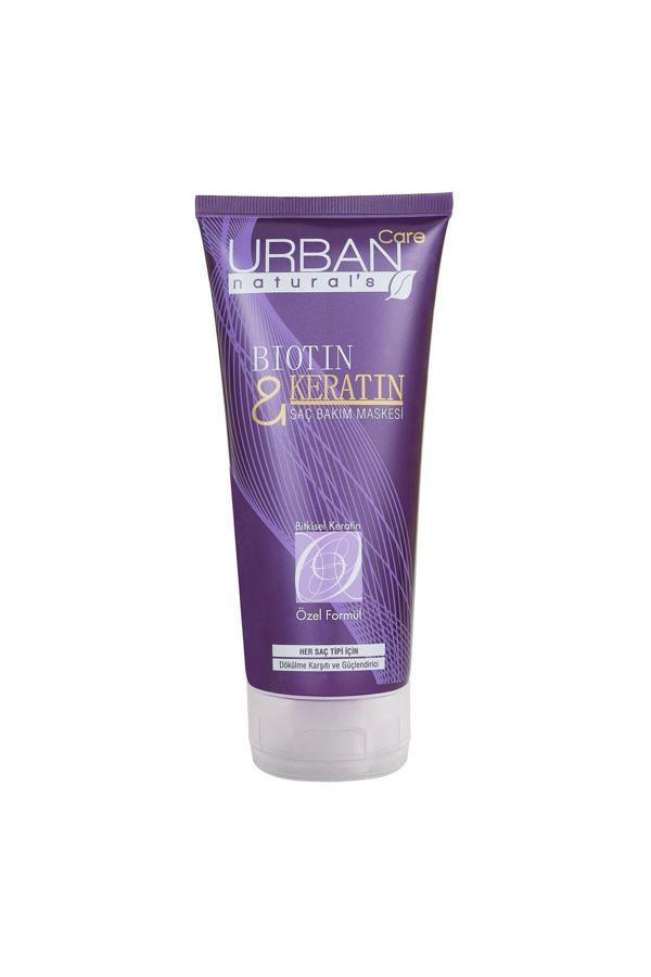 Urban Care Biotin & Keratin Dökülme Karşıtı Saç Bakım Maskesi 200 Ml - Image 1