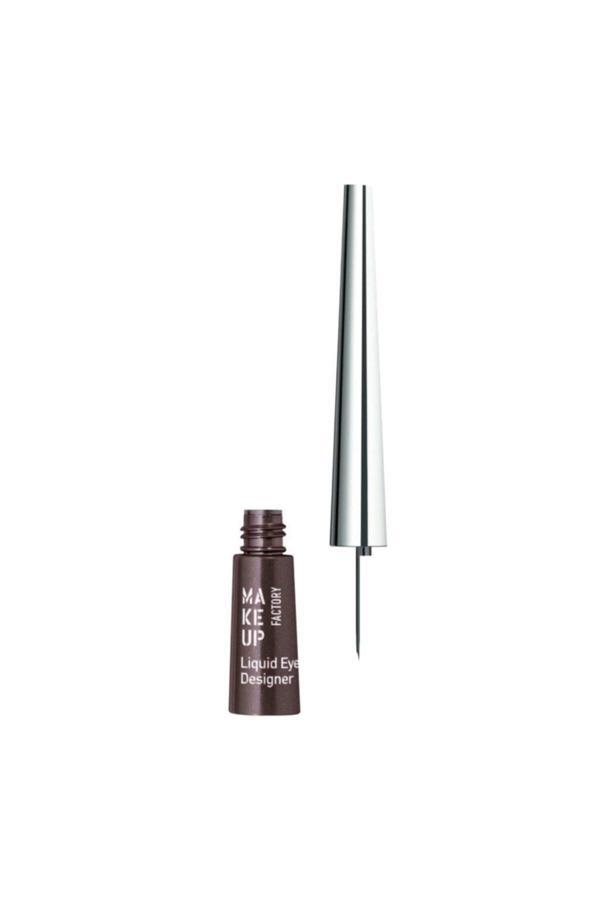 Make Up Factory Liquid Eye Designer Eyeliner 04 Brown - Image 1
